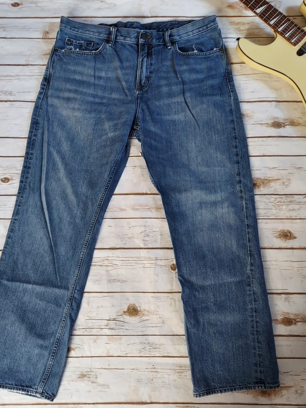 Men's Banana Republic Straight Leg Denim Jeans 38x32